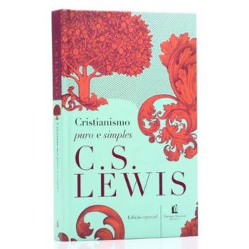 Imagem da capa do livro "Cristianismo puro e simples, de C S Lewis"