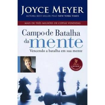 Capa do livro "Campo de batalha da mente, de Joyce Meyer"